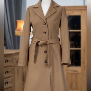 Merino wool classic winter coat